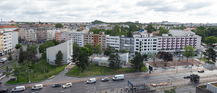 Weddingplatz von oben, Foto (C) Chris Eckkelt